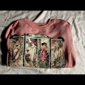 Godess Pink Crew Neck.